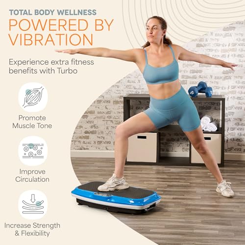 Lifepro Vibration Plate Exercise Machine with Magnetic Acupoints for Full Body Fitness A59153