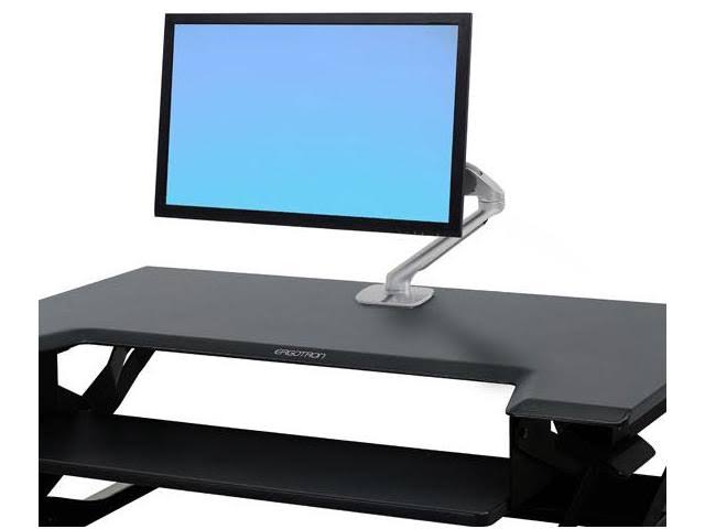 Ergotron WorkFit Sit-Stand Desktop Workstation, Black V268517