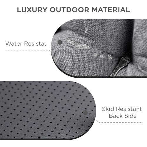 Codi Outdoor Rocking Chair Cushion, Water Resistant, Sage 1PK P38027