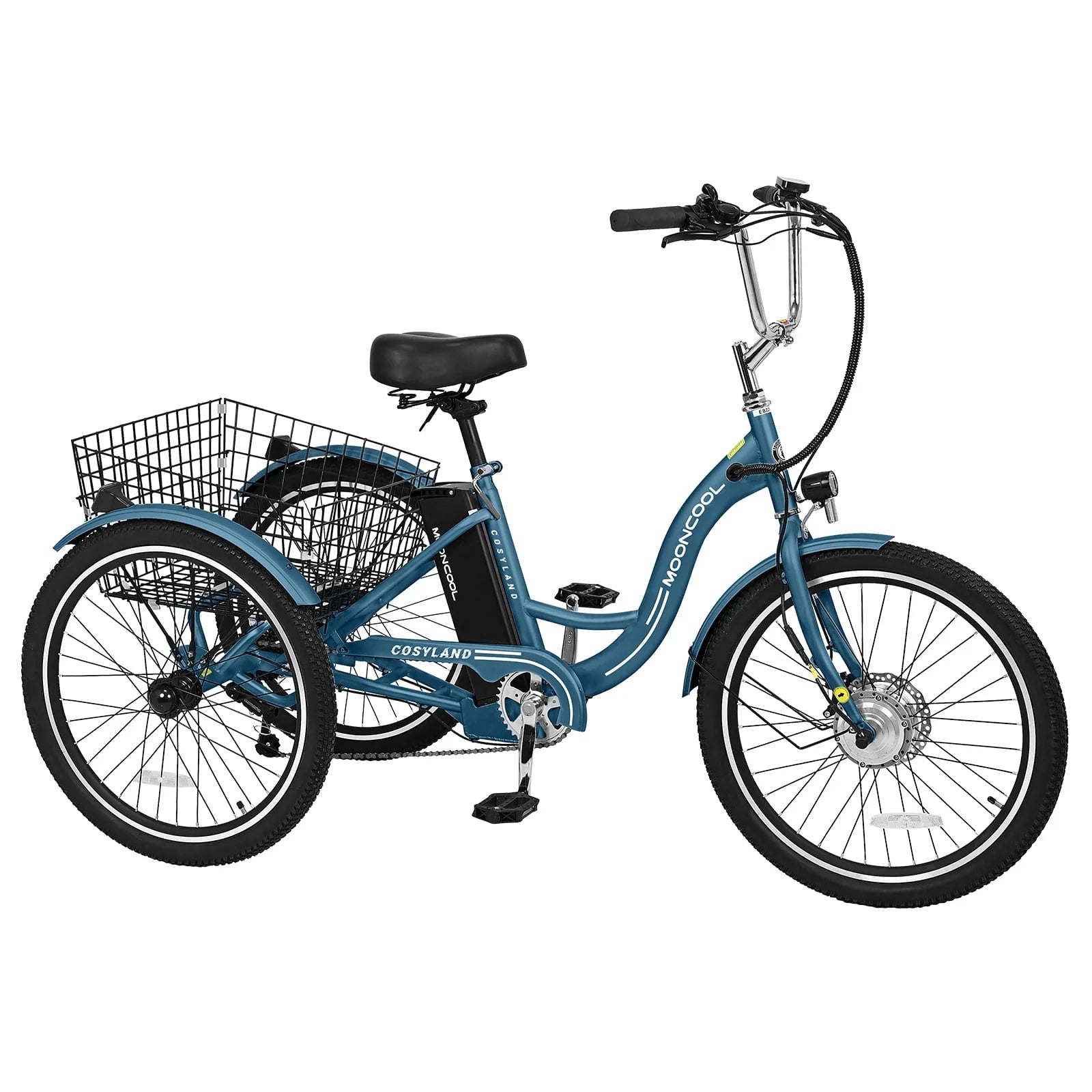 Lilypelle Adult Electric Tricycle 3-Wheel Bike for Seniors E1378