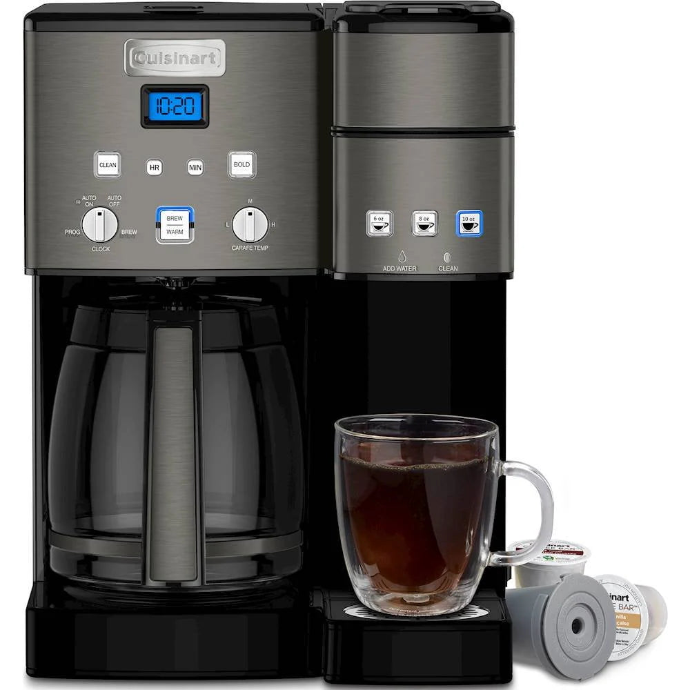 Cuisinart Coffee Center 12 Cup Coffeemaker and Single-Serve Brewer O1307