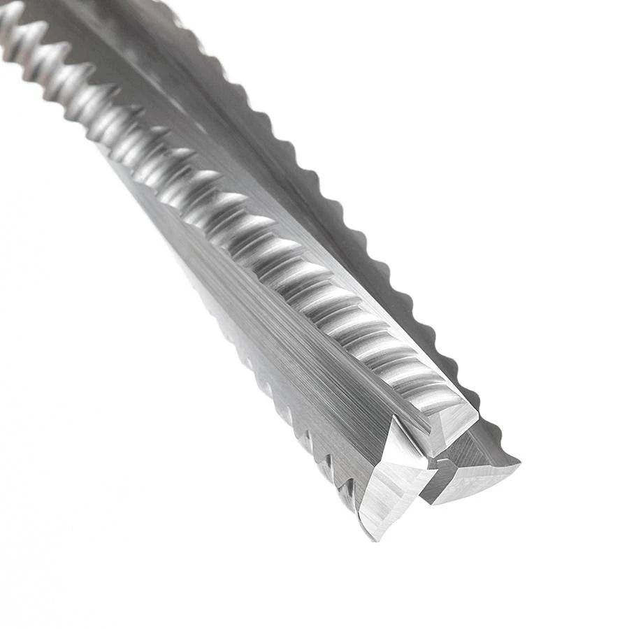 Amana 46226 CNC Solid Carbide Roughing Spiral 3 Flute 1/2 x 2 Inch Down-Cut Router Bit N6768