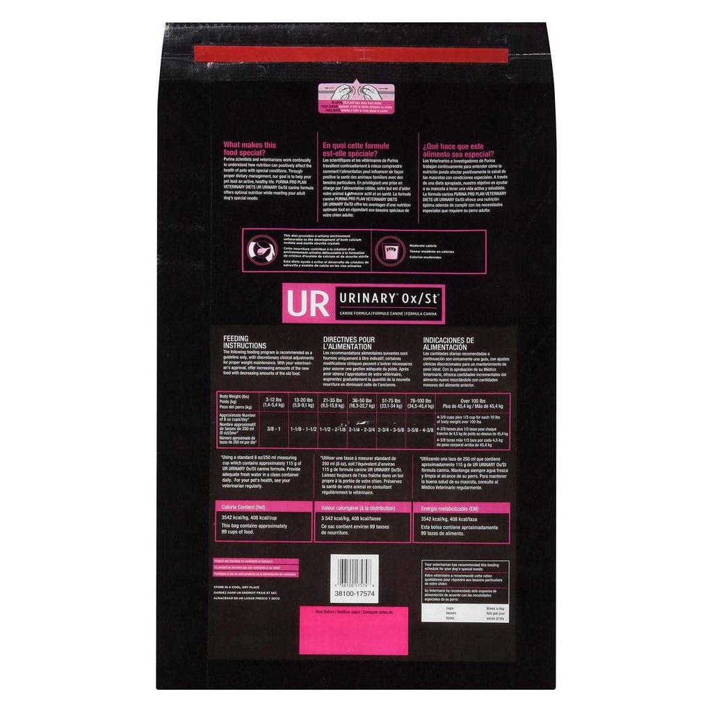Purina Pro Plan Veterinary Diets UR Ox/St Urinary Dry Dog Food Z522059