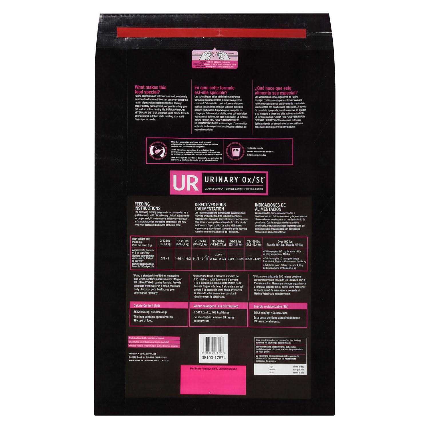 Purina Pro Plan Veterinary Diets UR Ox/St Urinary Dry Dog Food Z522059