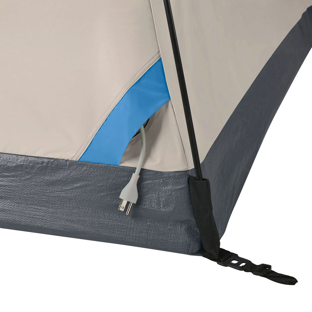 Coleman Skydome 4 Person Camping Tent with Full-Fly Vestibule, Evergreen F398