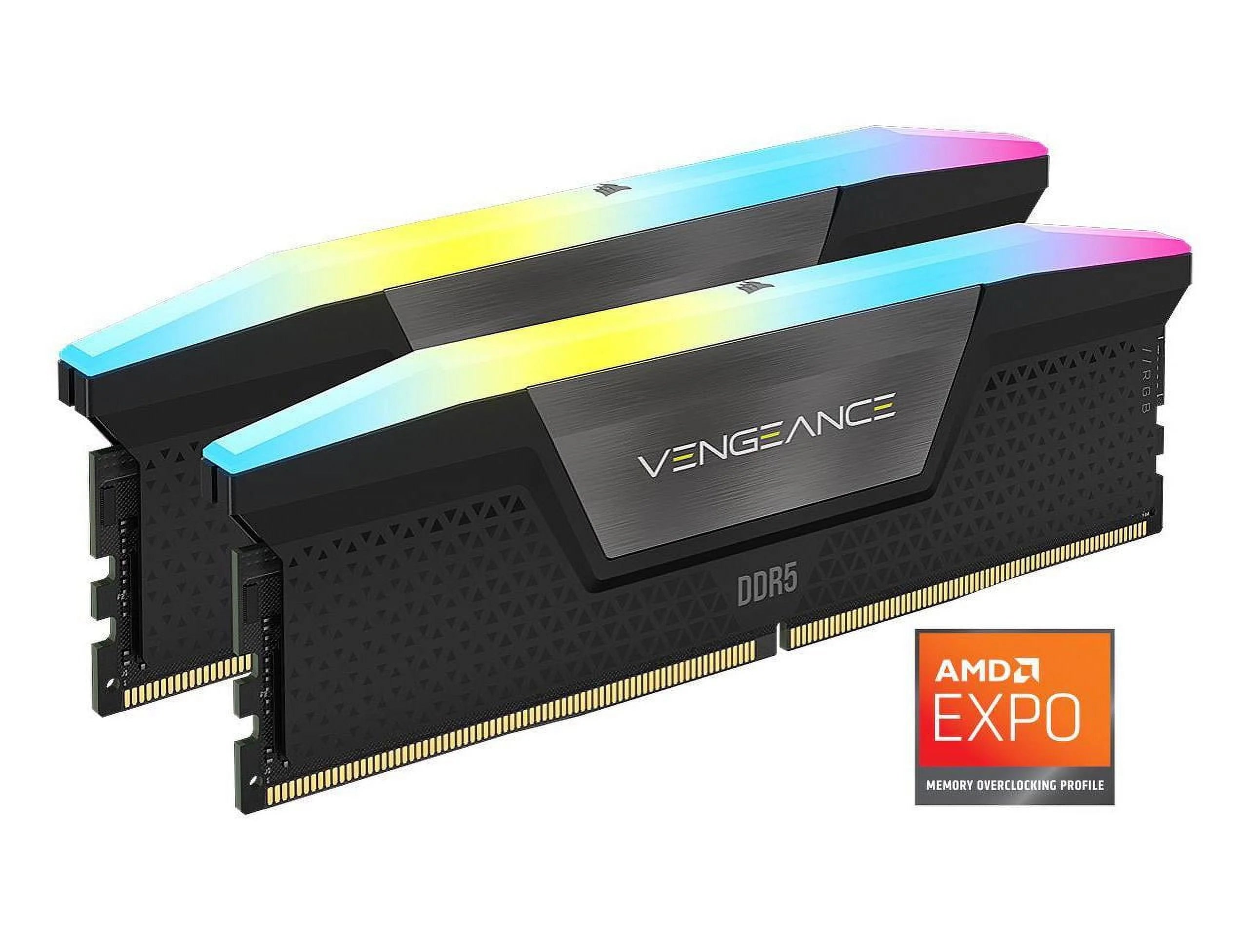 CORSAIR Vengeance RGB 32GB DDR5 5200 Desktop Memory F62145