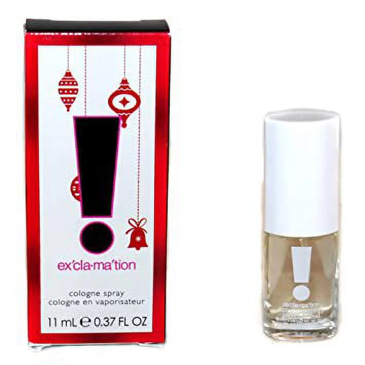 Coty Exclamation Mini Cologne Spray 0.37 Oz, Pack of 2 K9748