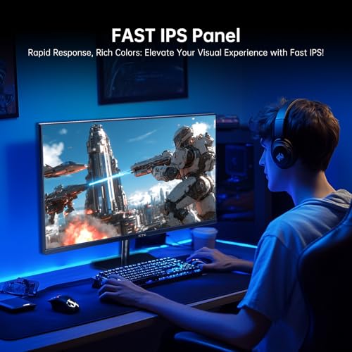 32 Inch 4K Smart Monitor with Google TV, Dolby Audio, HDR, KVM, USB-C 65W PD C7046