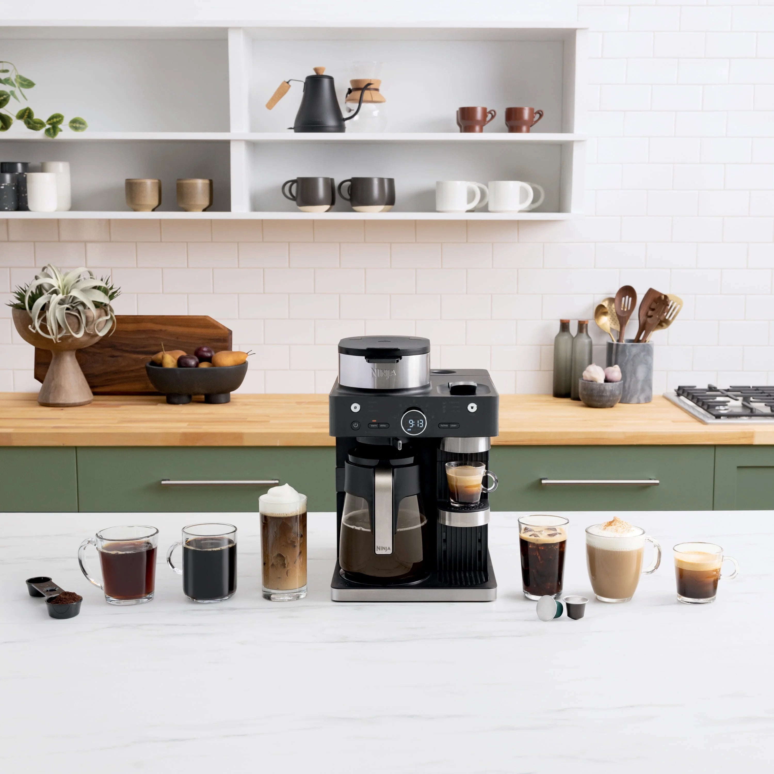 Ninja CFN601 Espresso & Coffee Barista System, Single-Serve & Capsule Compatible K171423