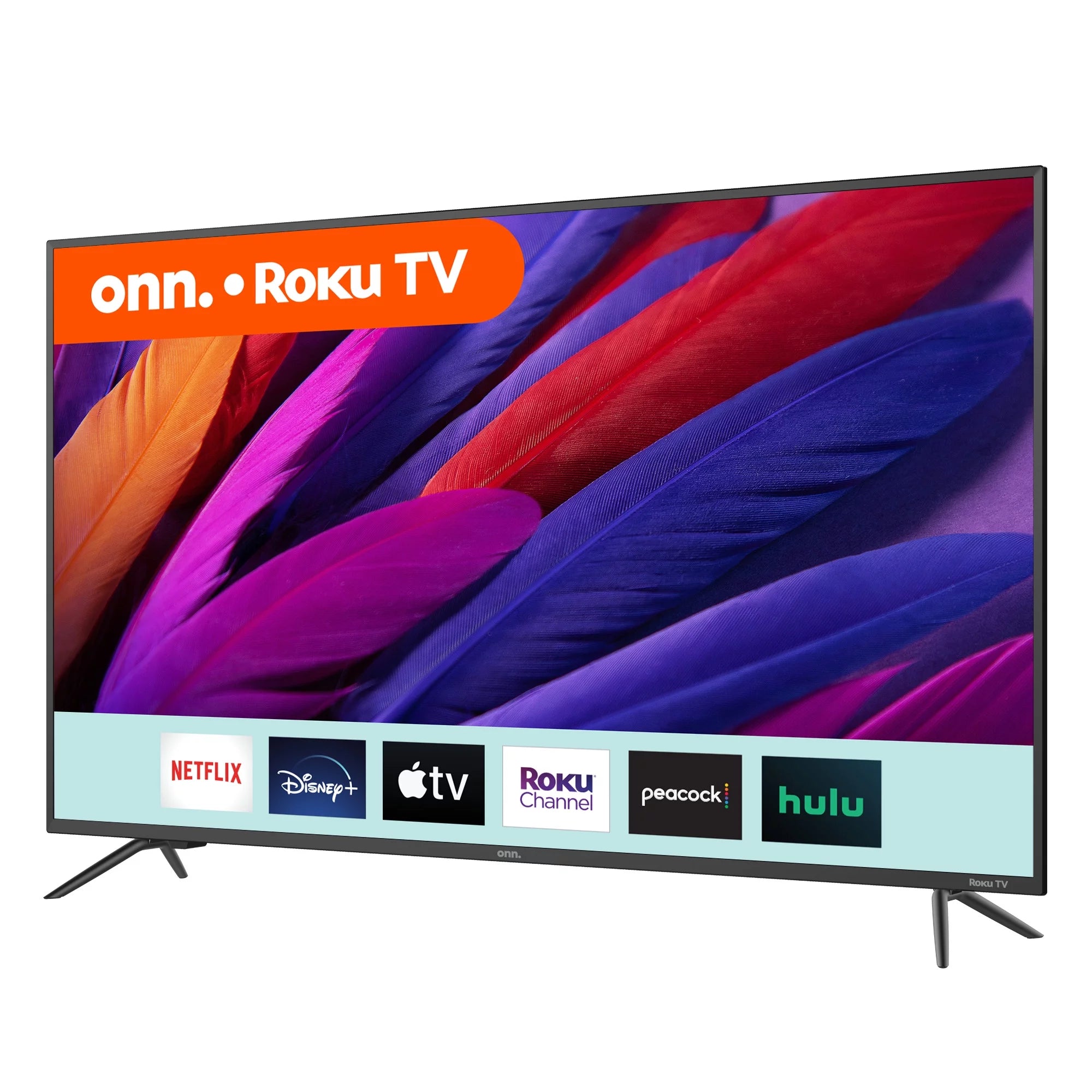 onn. 50" Class 4K UHD Roku Smart TV HDR M266