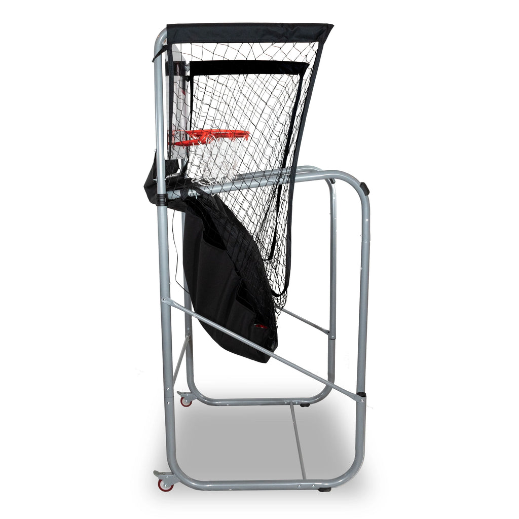 Pop-A-Shot Official Dual Shot Basketball Arcade Game - Black, Foldable, Adjustable Height F5605