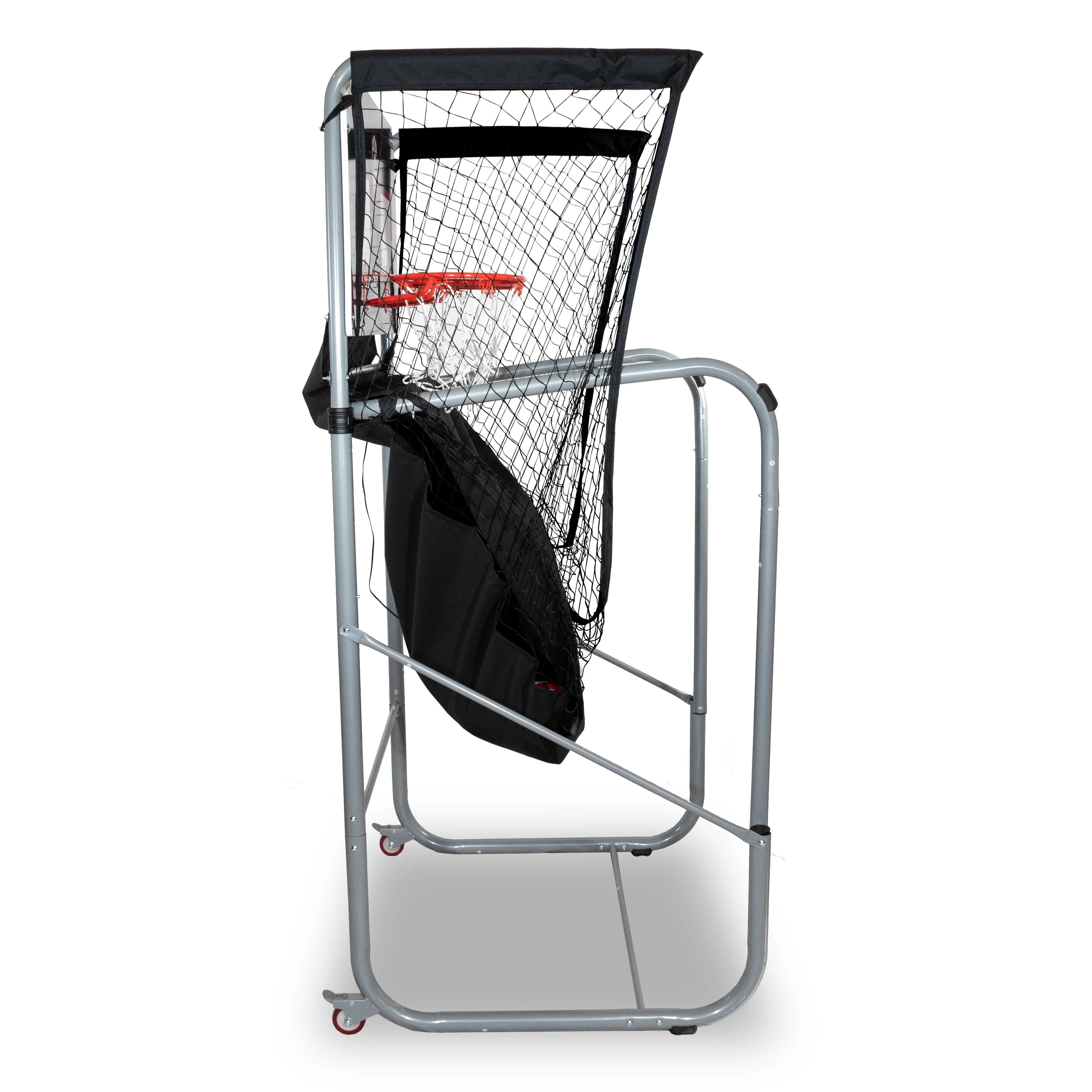 Pop-A-Shot Official Dual Shot Basketball Arcade Game - Black, Foldable, Adjustable Height F5605