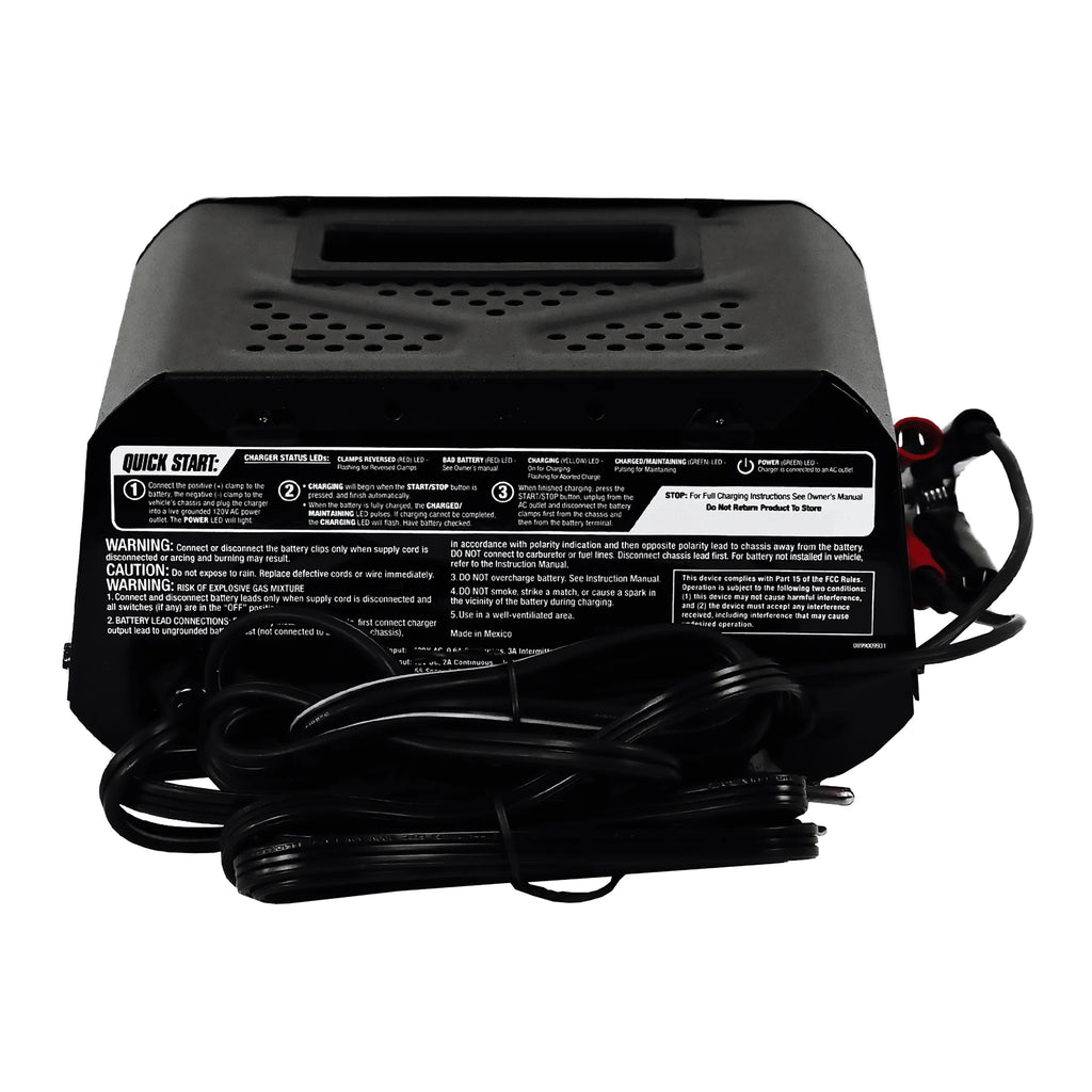 Schumacher SC1282 10-Amp 12V Automatic Battery Charger and Maintainer N185