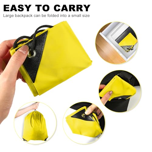 GoodtoU 40 Pack Drawstring Backpacks Waterproof Nylon Cinch Bags for School Gym N792