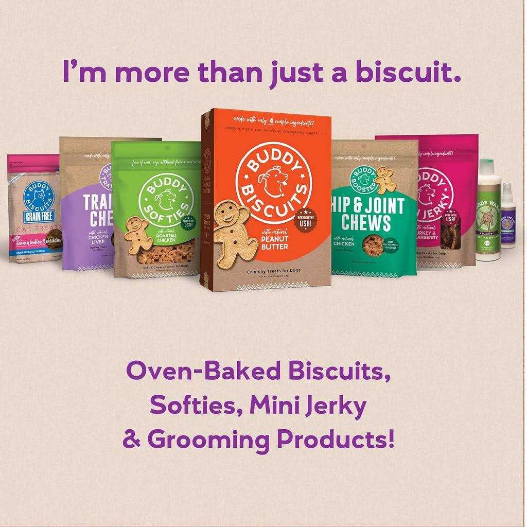 Buddy Biscuits Crunchy Assorted Flavors Dog Treats M496