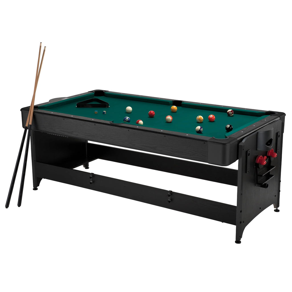 Fat Cat Pockey 7' 2-in-1 Billiards and Air Hockey Table M99974