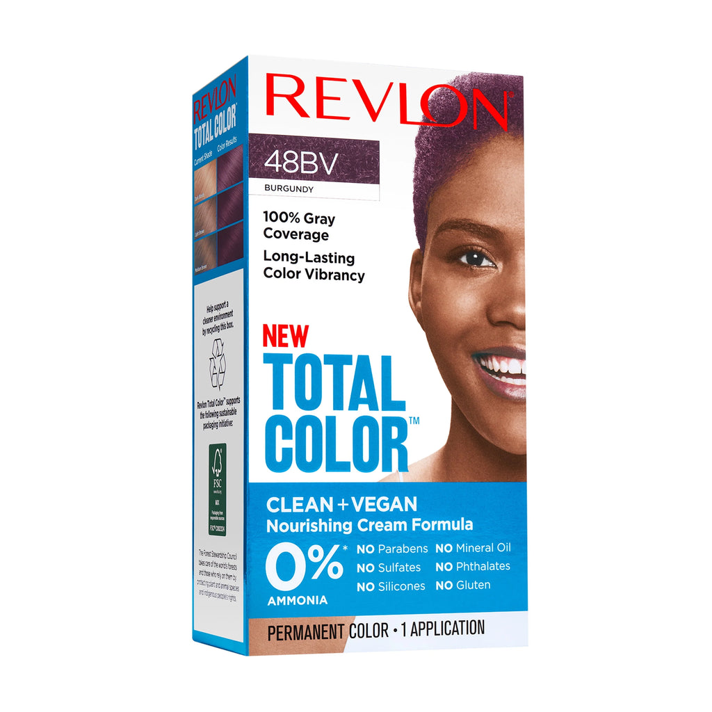 Revlon Total Color Permanent Hair Color, 535 Medium Golden Mahogany X49899