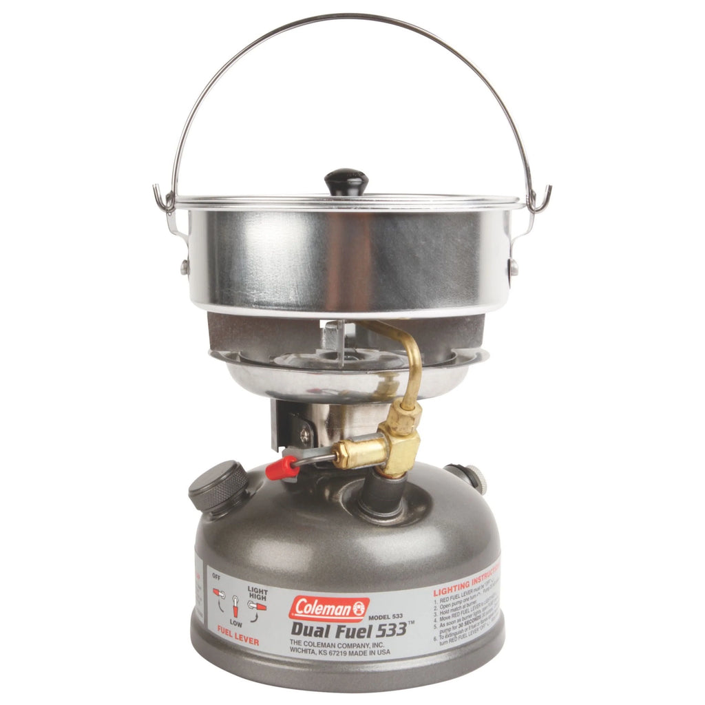 Coleman Guide Series Compact Dual Fuel 1-Burner Camping Stove S69847
