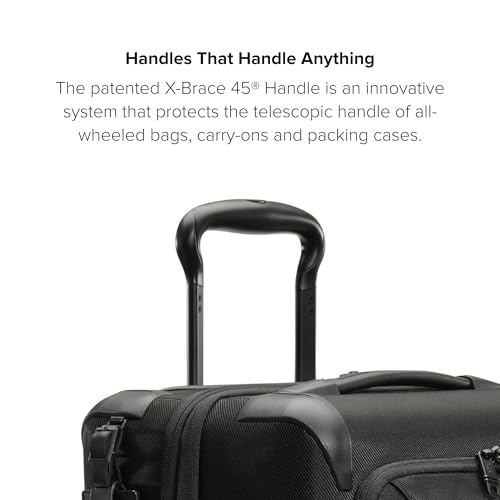 TUMI Aerotour 4 Wheel Expandable Carry-On Luggage, Black W53747