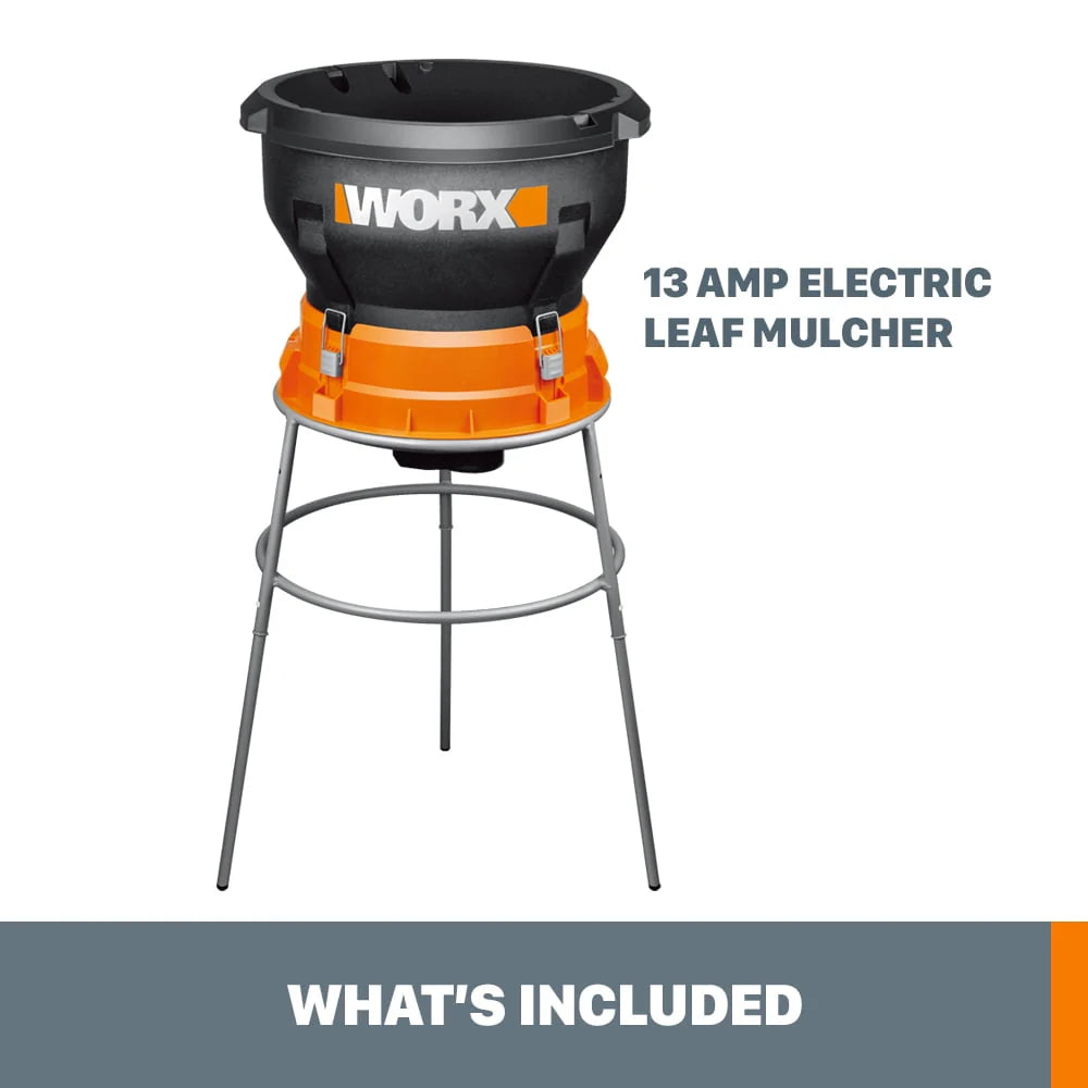 Worx WG430 13 Amp Electric Leaf Mulcher J17206