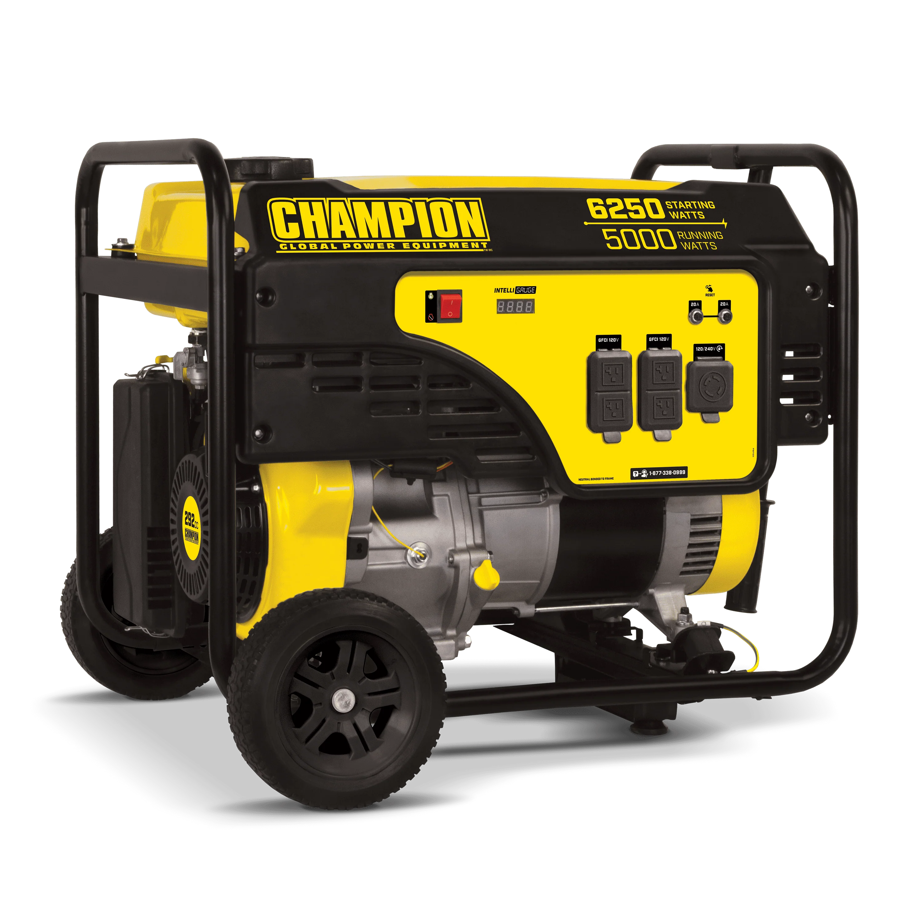 Champion Power Equipment 6250/5000 Watts Portable Generator with Wheel Kit