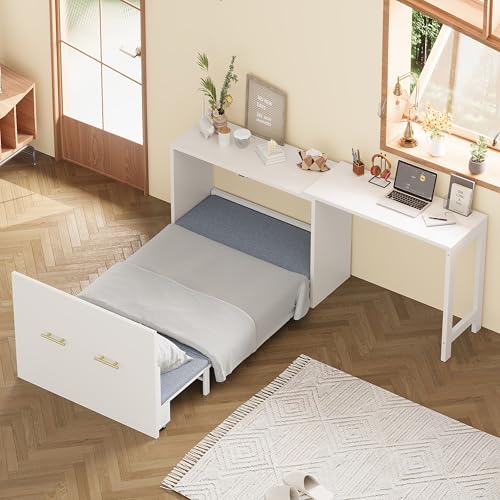 Ball & Cast Queen Murphy Bed Wall Chest with USB and Storage X29201