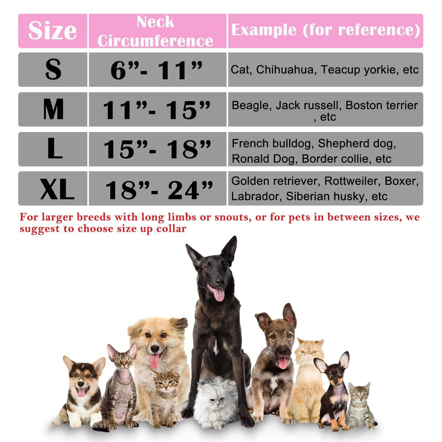 Katoggy Inflatable Dog Collar, Soft Cone for Dogs After Surgery, Adjustable I99788