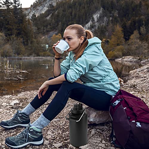 Kerilyn Insulated Gallon Jug 128oz Stainless Steel Double Vacuum Water Bottle M8713
