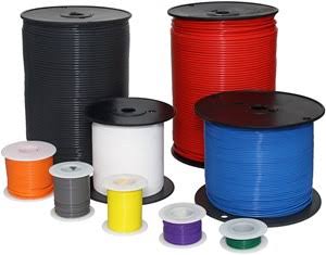 PTFE High Temperature Stranded Wire (Gauge: 12, Length: 100 ft., Color: Brown) Wire-TF-12-01-100