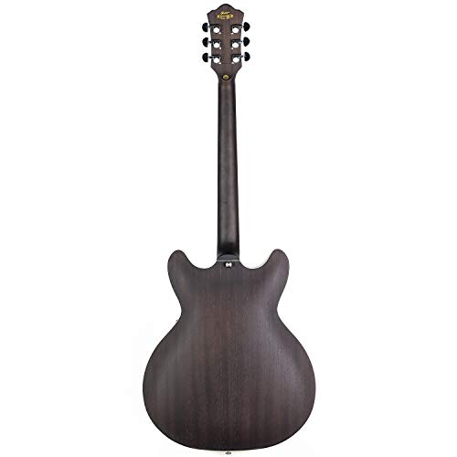 GROTE Semi-Hollow Electric Guitar P90 Grey P43324