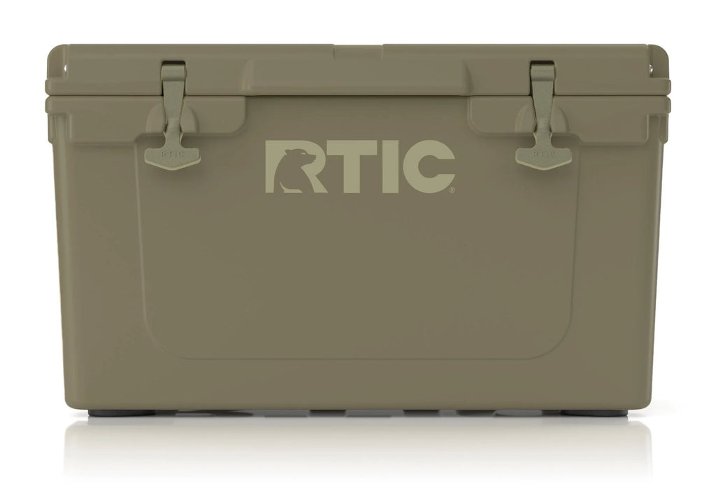 RTIC 45 qt Ultra-Tough Cooler, Insulated Portable Ice Chest, Olive B61533