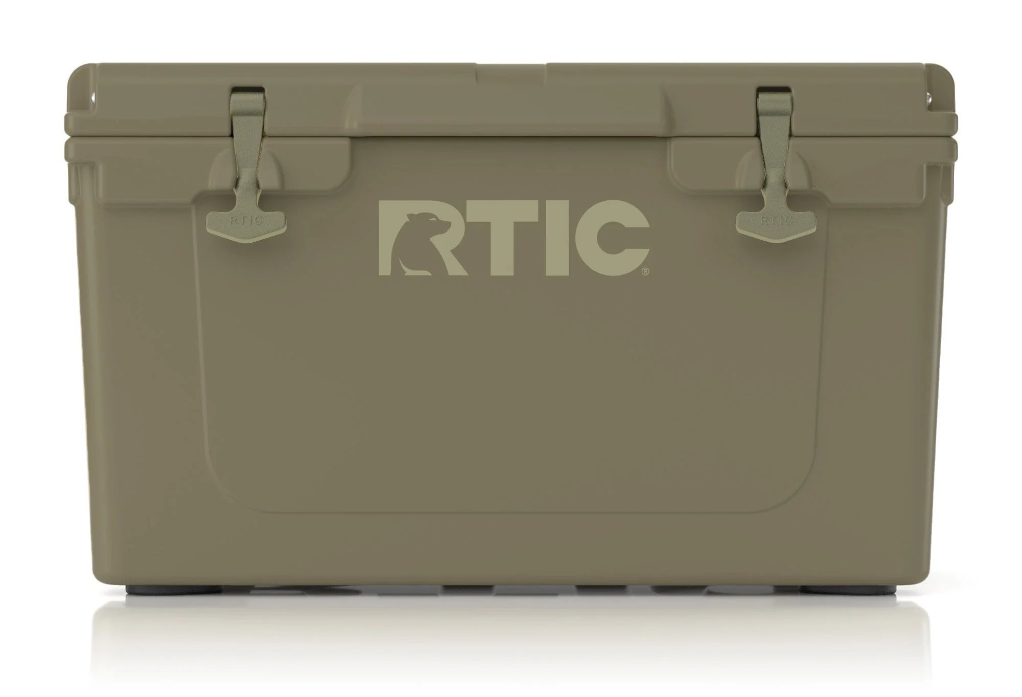 RTIC 45 qt Ultra-Tough Cooler, Insulated Portable Ice Chest, Olive B61533