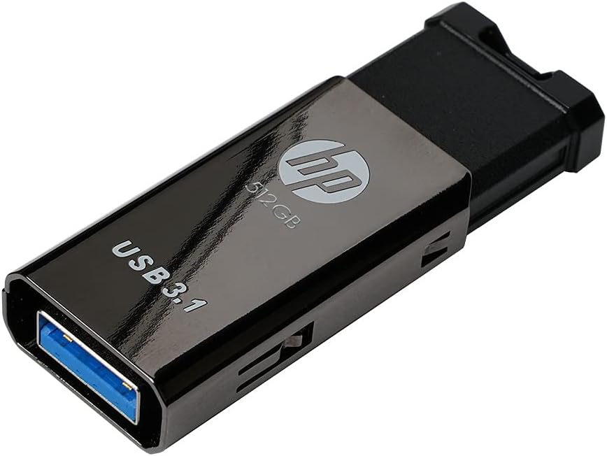 HP 512GB x770w USB 3.1 Flash Drive Pack of 2 E166
