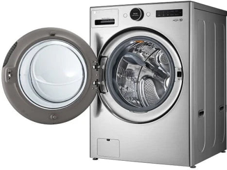 LG WM6998HBA 5 Cu. Ft. Black Steel Front Load Washer/Dryer Combo X402933