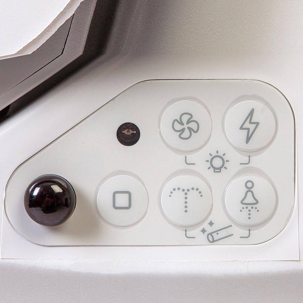 Novita BH-90 White Elongated Bidet Seat G818055