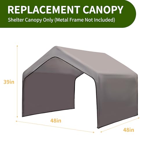 Summertrail Extra Large Dog House Outdoor Tent with Breathable Mesh Windows, Gray U95297