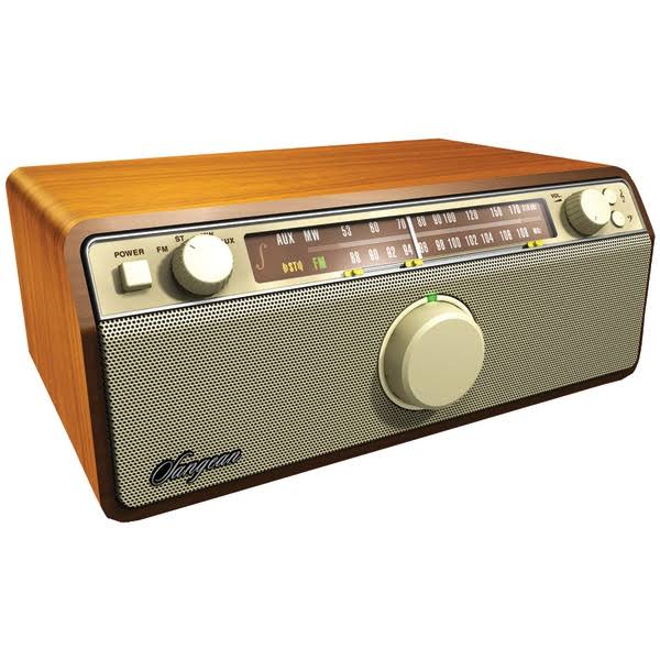 Sangean WR-12 AM/FM Analog Wooden Cabinet Receiver C893579