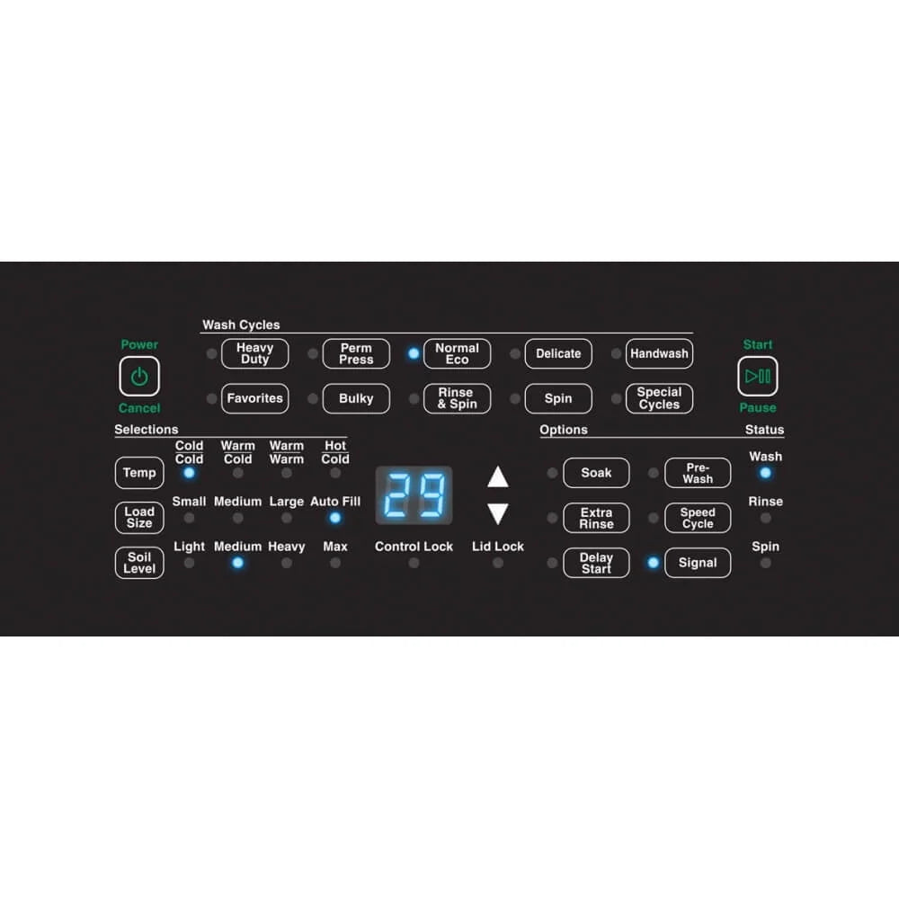TR7 Ultra-Quiet Top Load Washer with Speed Queen Perfect Wash E7126