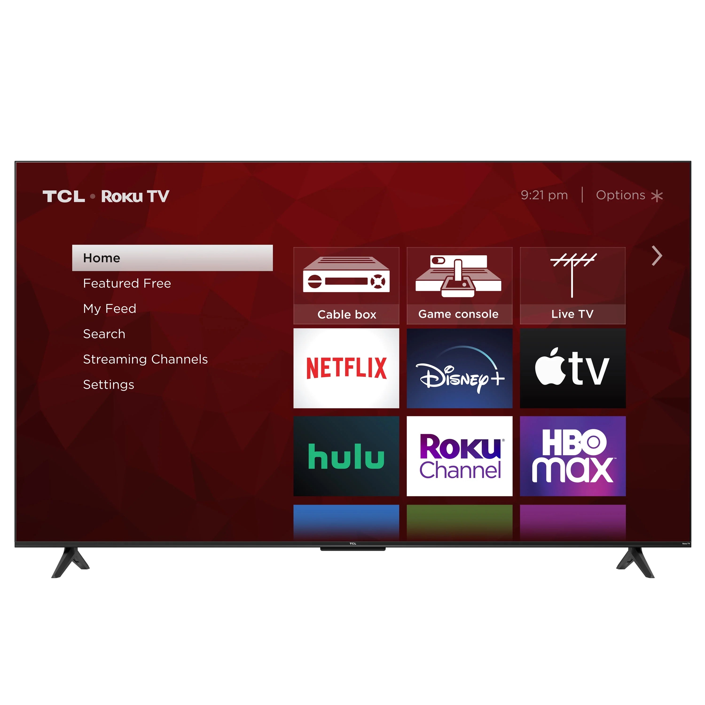 TCL 55" Class 4-Series 4K UHD HDR Smart Roku TV H9212