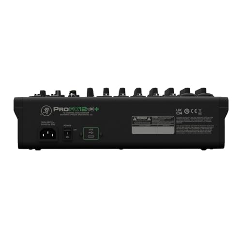 Mackie ProFX10 Go 10-channel Battery-powered Mixer with USB and Effects V810787