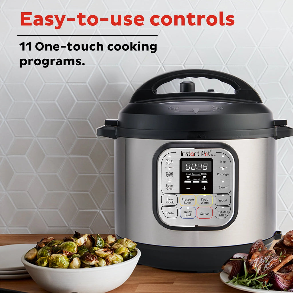 Instant Pot Duo Mini 3-Quart Electric Pressure Cooker S386