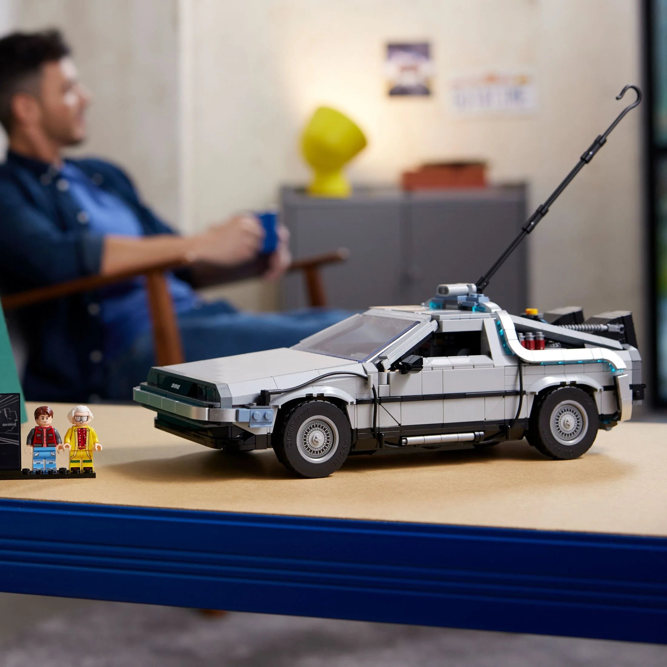 LEGO Icons Back to the Future Time Machine 10300 Building Kit Q811751