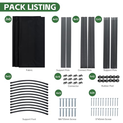 Room Divider Folding Privacy Screens, 3 Panel Portable Partition Q514484
