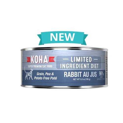 Koha Limited Ingredient Diet Rabbit Pate Cat Food Q237