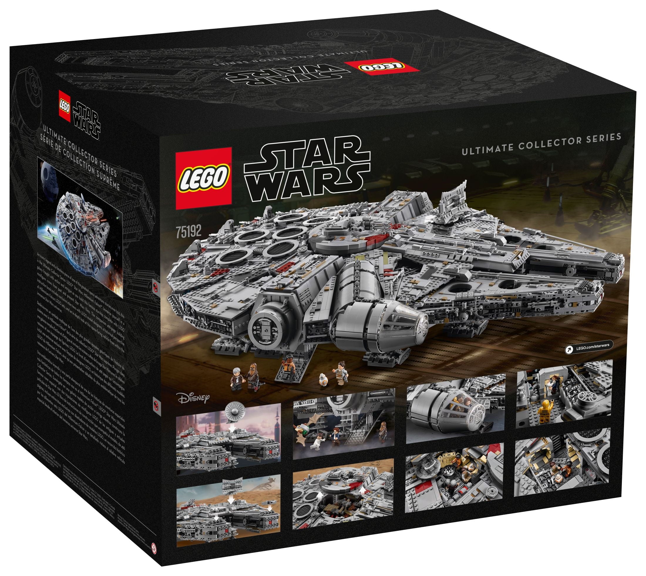 LEGO Star Wars Ultimate Millennium Falcon 75192 Building Set H3714