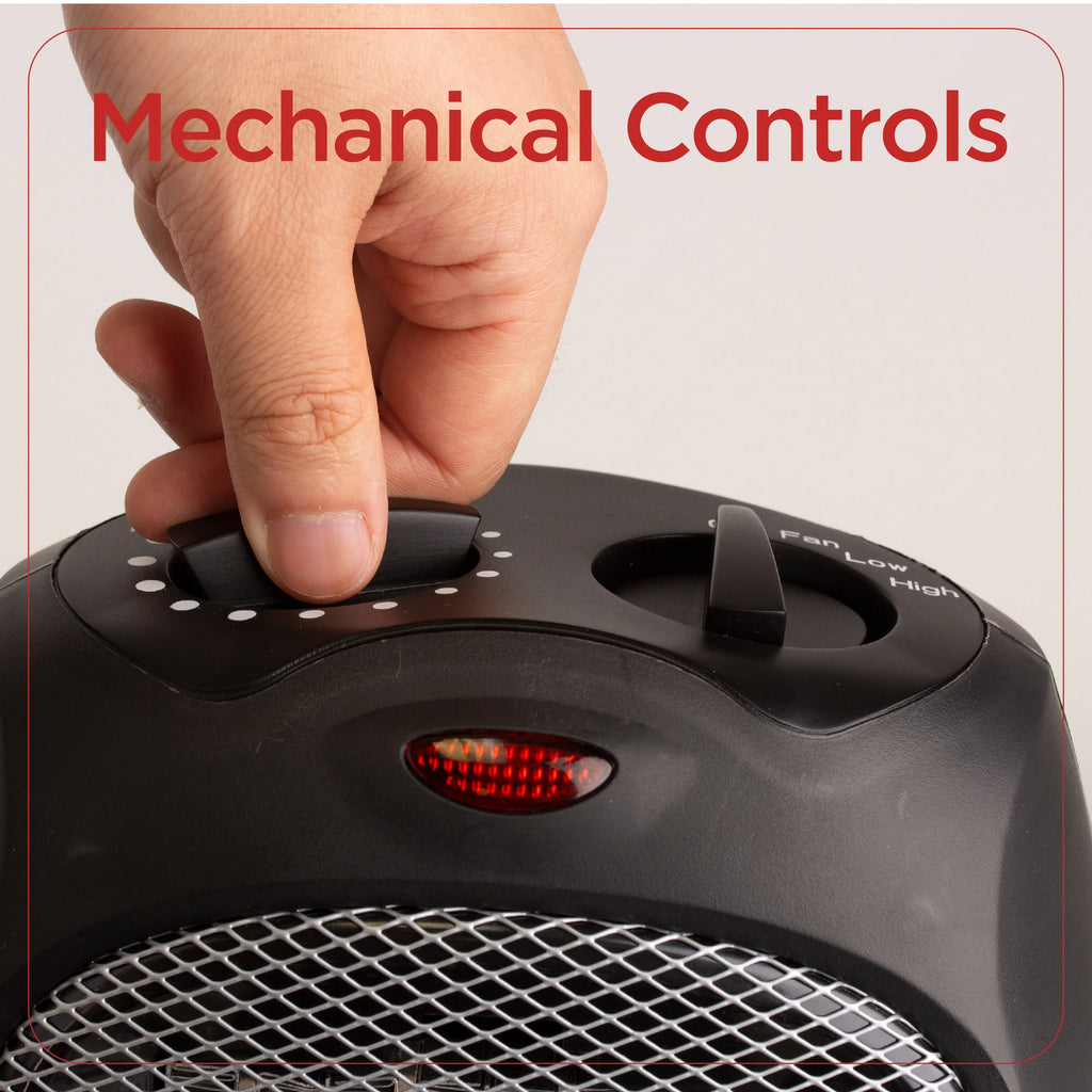 Black+Decker Portable Ceramic Space Heater 1500W W68162