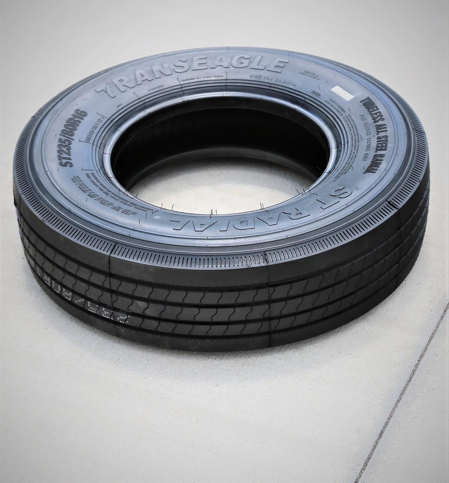Transeagle All Steel ST Radial Trailer Tire 235/80R16 Load H 16 Ply Q282