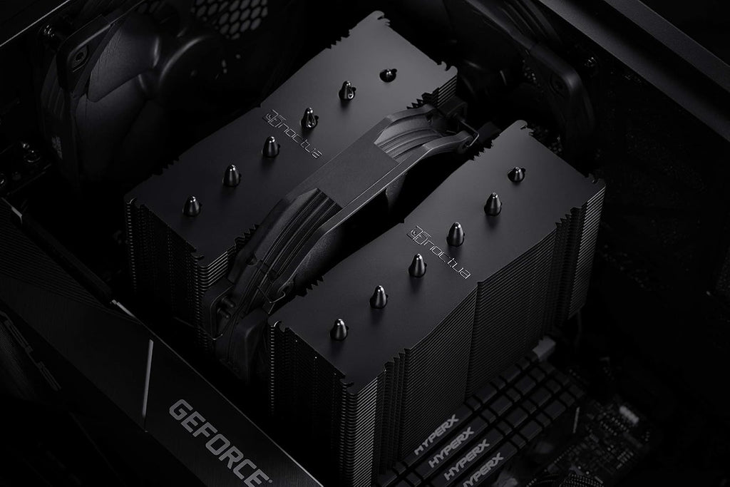 Noctua NH-D15S chromax.Black Dual-Tower CPU Cooler with 140mm Fan U840