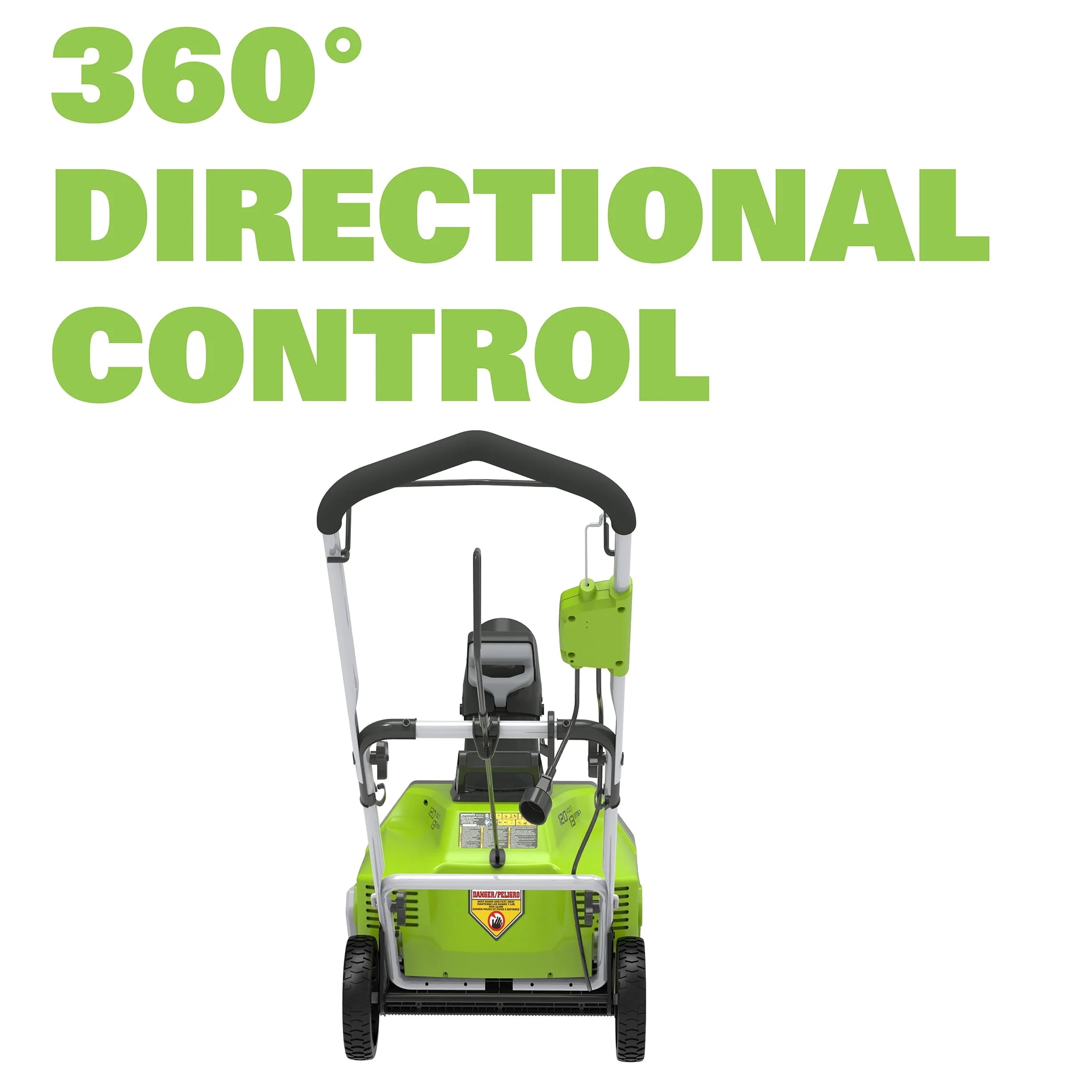 Greenworks 13 Amp 20 in. Corded Electric Snow Thrower Y42657