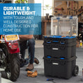 HART Stack System 3-Piece Modular Plastic Mobile Toolbox I3695